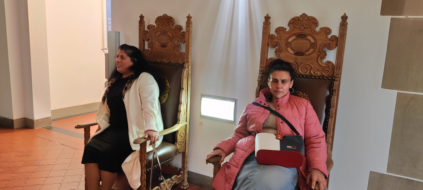 Vereinsmitglieder im Rathaus Duisburg, 2.11.2023